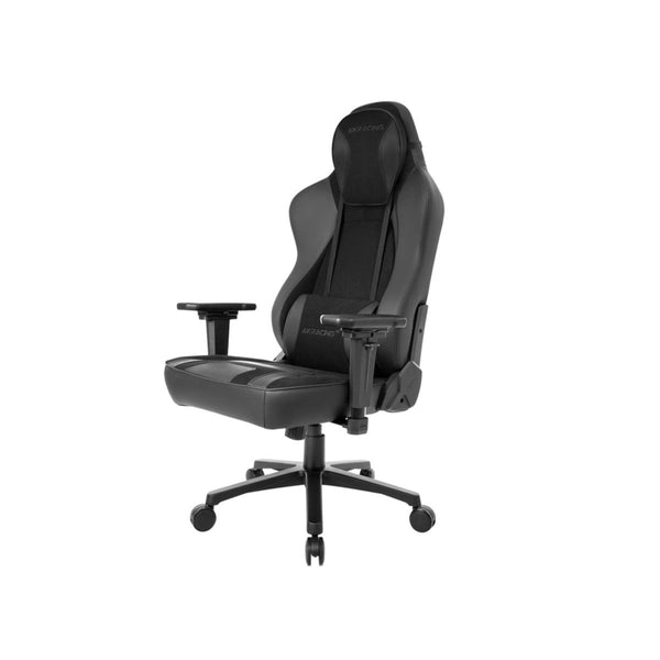 AKRACING Obsidian Gaming Chair Black Soft Touch Suede AK Racing