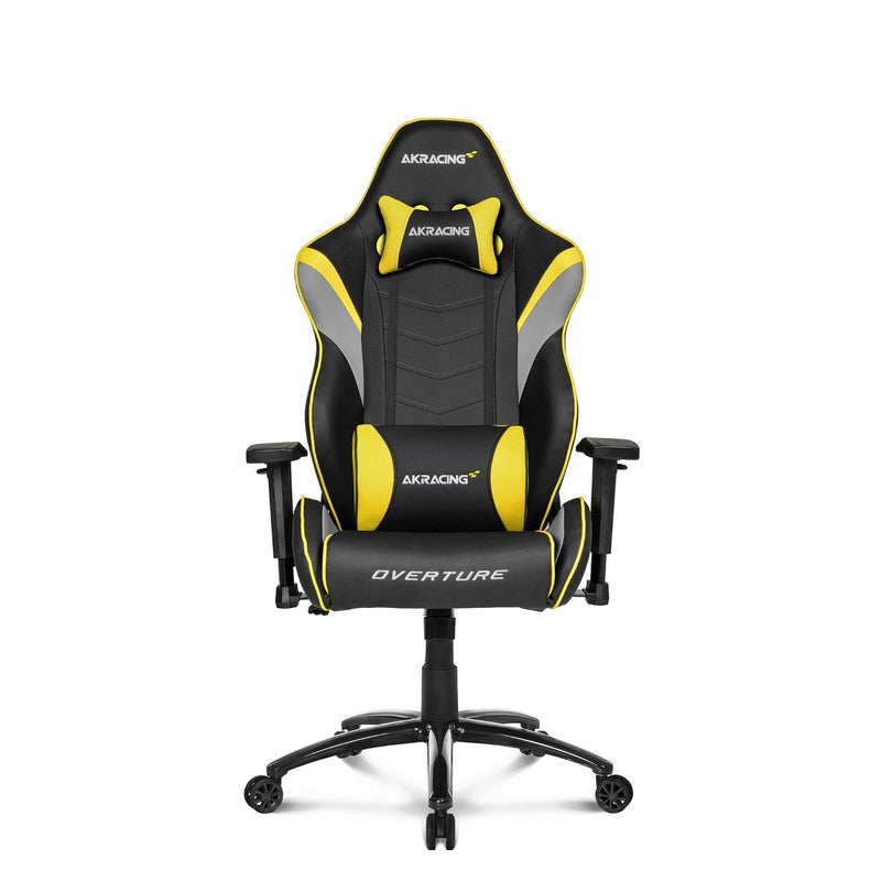 AKRacing Overture Series Yellow Gaming Chair